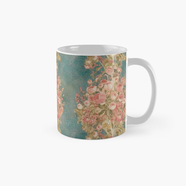 Item preview, Vintage Romantic Coquette Rose Floral Vines in Warm Hues designed and sold by SamJanner.