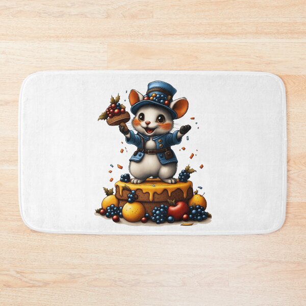 Item preview, Mouse with Cake designed and sold by BukkyStory.