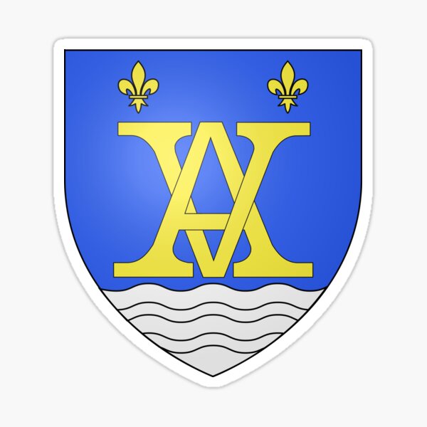 Item preview, Aubagne coat of arms, France designed and sold by PZAndrews.