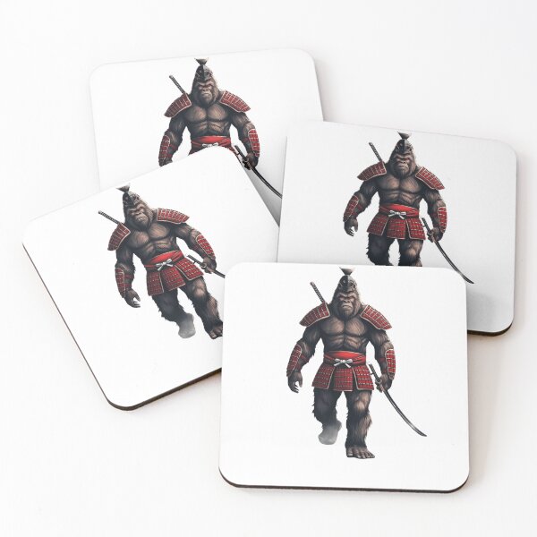Item preview, Samurai Bigfoot Japanese Art  designed and sold by haitrieuic96.