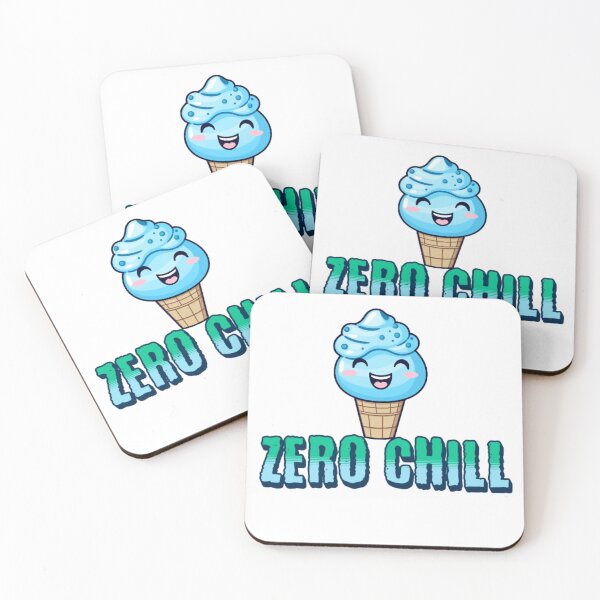 Item preview, Zero Chill Ice Cream Fun Cute  designed and sold by TheWizArt.