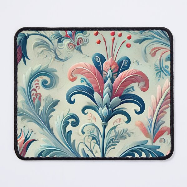 Item preview, Norwegian Blue Telemark Rosemaling designed and sold by Madebysomeny.