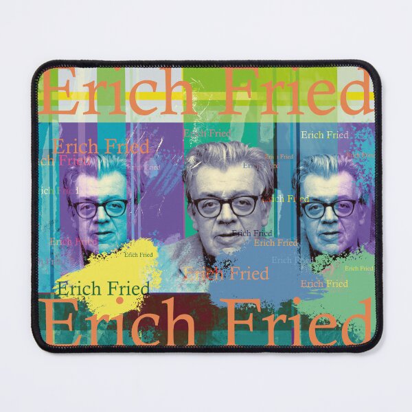 Item preview, Erich Fried Portrait designed and sold by Mauswohn.