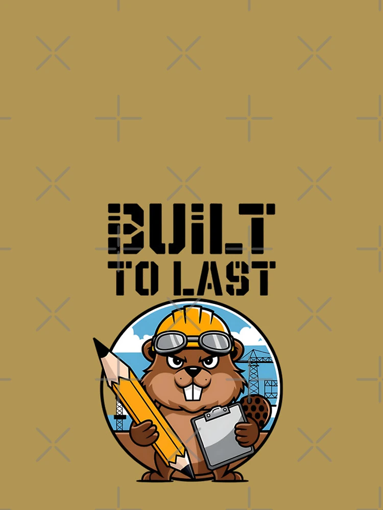 Thumbnail 4 of 4, iPhone Case, Built to Last: Rugged Beaver Engineer Design designed and sold by TeeGrit.