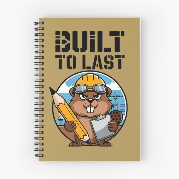 Item preview, Built to Last: Rugged Beaver Engineer Design designed and sold by TeeGrit.
