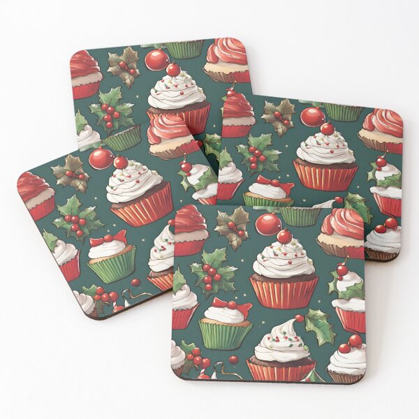 Item preview, christmas cupcakes 2 designed and sold by cherryj27.