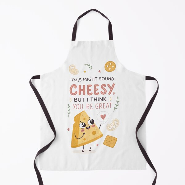 Item preview, this might Sound Cheesy,But I think you're great, kawaii Food Puns designed and sold by MagicalThreads.