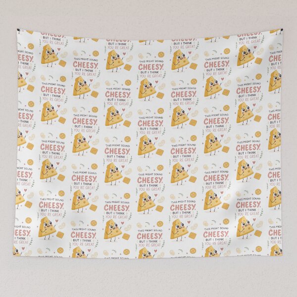 Item preview, this might Sound Cheesy,But I think you're great, kawaii Food Puns designed and sold by MagicalThreads.