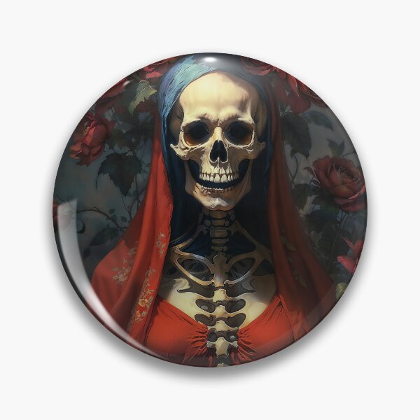 Item preview, Red Santa Muerte designed and sold by AliceWhiteDF.