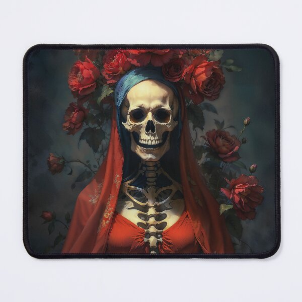 Item preview, Red Santa Muerte designed and sold by AliceWhiteDF.