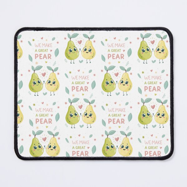 Item preview, We make a great Pear! kawaii Food Puns designed and sold by MagicalThreads.