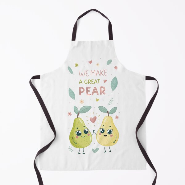 Item preview, We make a great Pear! kawaii Food Puns designed and sold by MagicalThreads.
