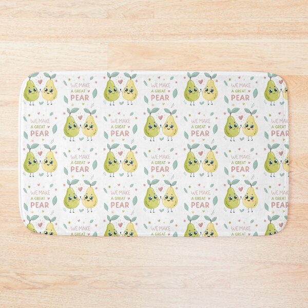 Item preview, We make a great Pear! kawaii Food Puns designed and sold by MagicalThreads.