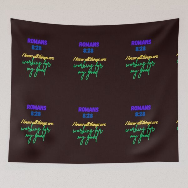Item preview,  Bible verse Romans 8:28 Christian  designed and sold by KingdomDesigns2.