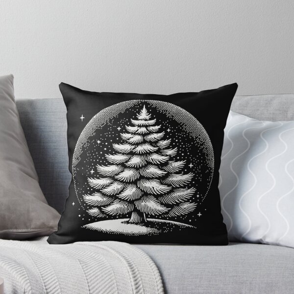 Item preview, Atmospheric Christmas Tree Artwork designed and sold by LuminOrb.