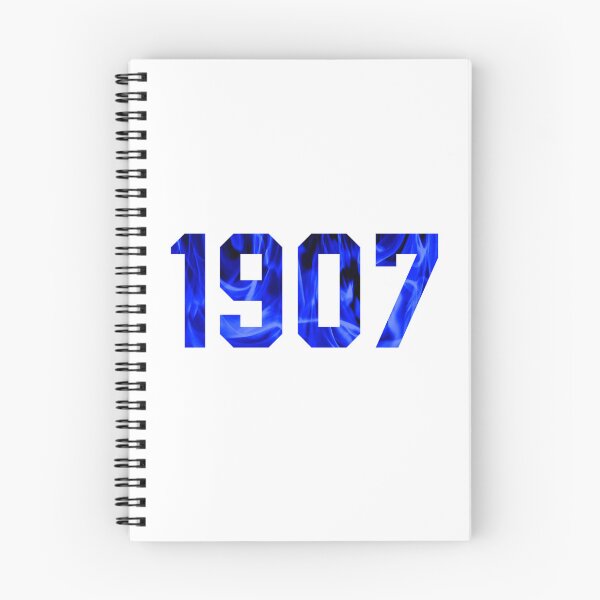 Item preview, 1907 Atalanta blue flames designed and sold by VRedBaller.