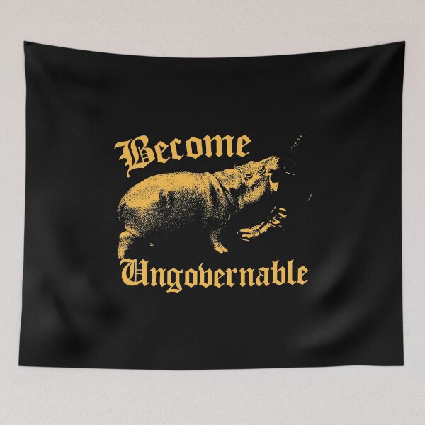 Item preview, Become Ungovernable Moo Deng designed and sold by savecloth.