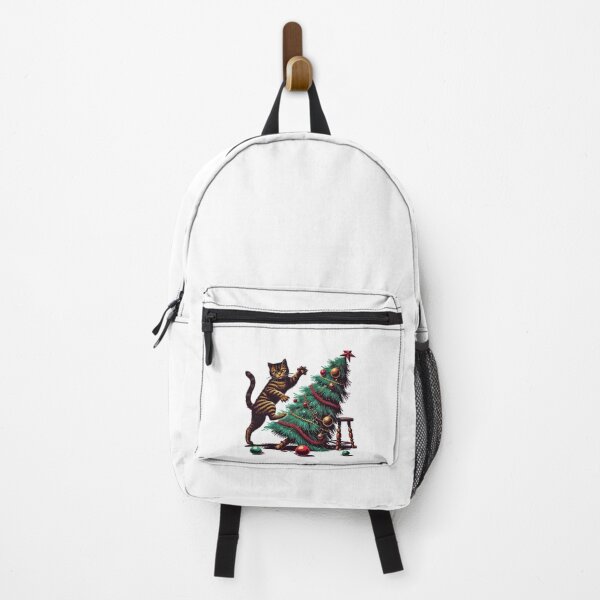 Item preview, Funny Cat Christmas Retro Vintage designed and sold by LuminOrb.