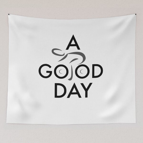 Item preview, A good Day is a Cycling Day! designed and sold by Vectorqueen.