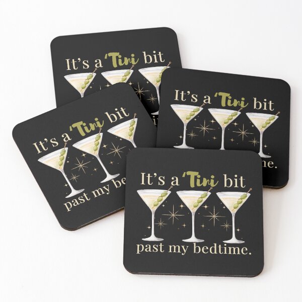 Item preview, Martini Glass It's A Tini Bit Past My Bedtime Dirty Martini Pajama designed and sold by SunfullyYours.