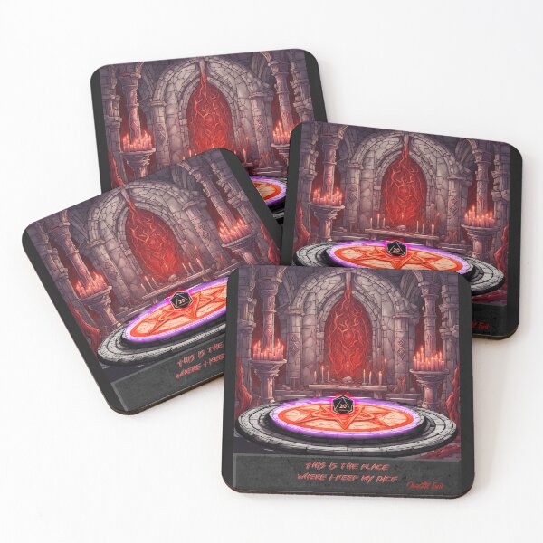 Item preview, RPG: This is the place where I keep my dice, Evil designed and sold by IrgumS.