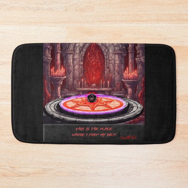 Item preview, RPG: This is the place where I keep my dice, Evil designed and sold by IrgumS.