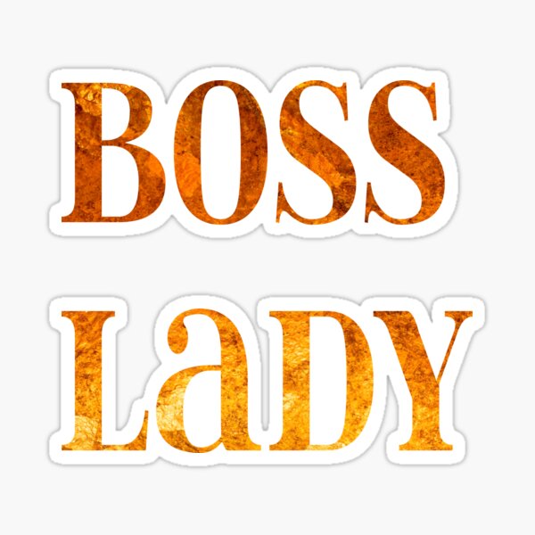 Item preview, Boss Lady gold and black designed and sold by tanabe.