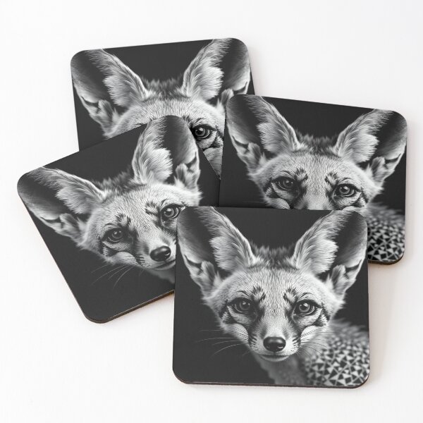 Item preview, Portrait of a Fennec Fox designed and sold by Azrabi.