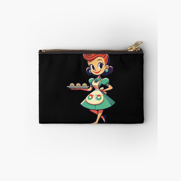 Item preview, Retro Housewife With Cookie Tray designed and sold by LuminOrb.