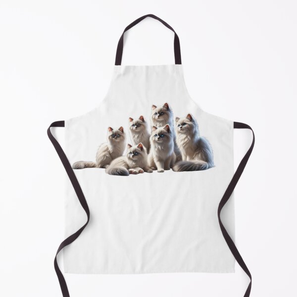 Item preview, Fluffy Ragdoll Kittens in Serene Harmony designed and sold by CardsStudio.