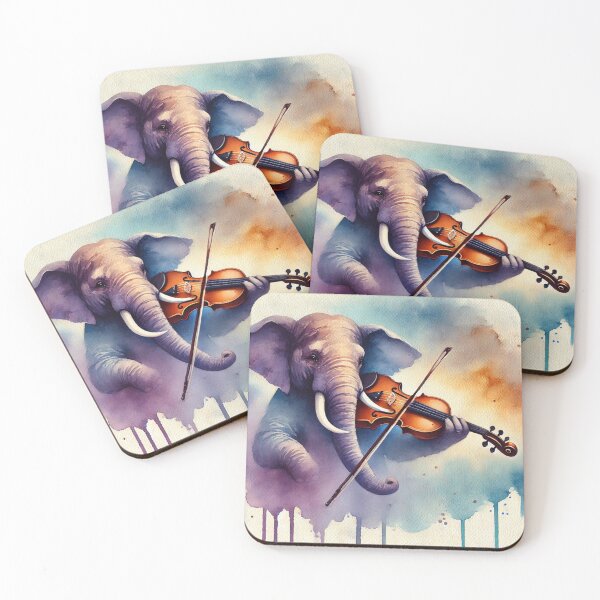 Item preview, Dreamy Elephant Serenade designed and sold by Sadia  Jannat.