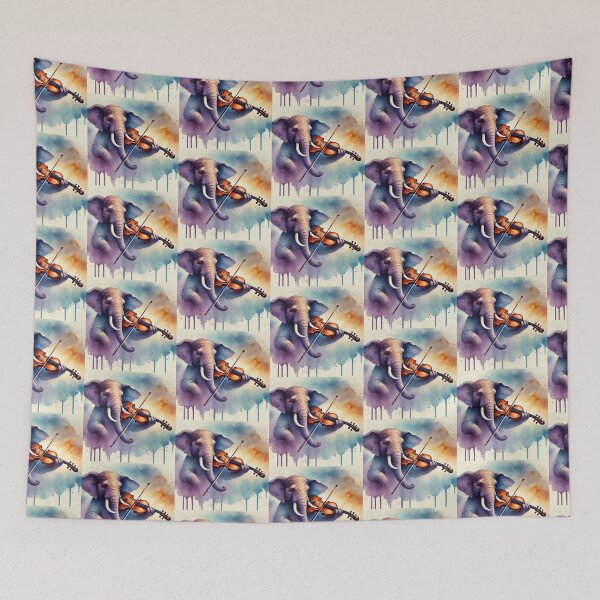 Item preview, Dreamy Elephant Serenade designed and sold by Sadia  Jannat.