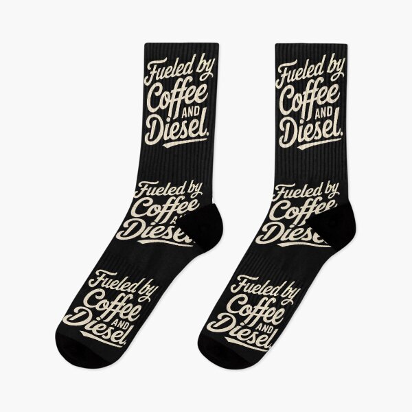 Item preview, Fueled by Coffee and Diesel designed and sold by Anniko Art Studio.