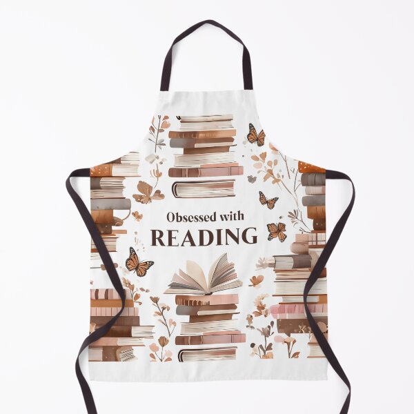Item preview, Obsessed with Reading Vintage Book Lover Art designed and sold by Monascreativeempire.