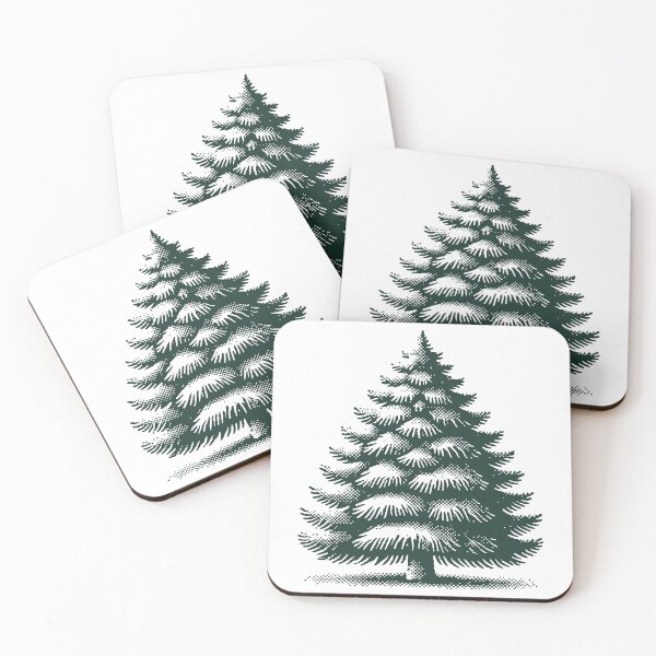 Item preview, Traditional Christmas Tree Illustration designed and sold by LuminOrb.