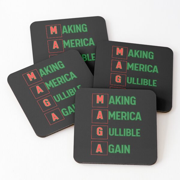 Item preview, Making America Gullible Again:  A Sharp And Witty Commentary designed and sold by elynne9.