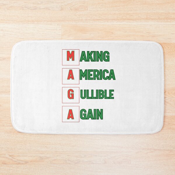 Item preview, Making America Gullible Again:  A Sharp And Witty Commentary designed and sold by elynne9.