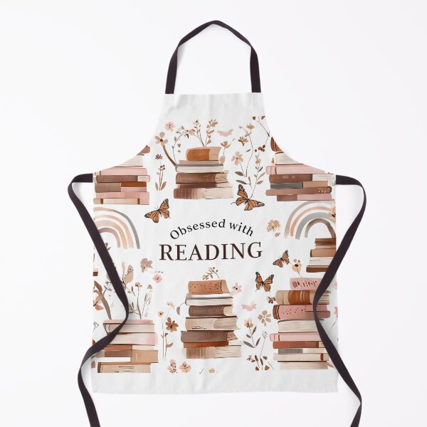 Item preview, Obsessed with Reading Vintage Book Lover Art designed and sold by Monascreativeempire.