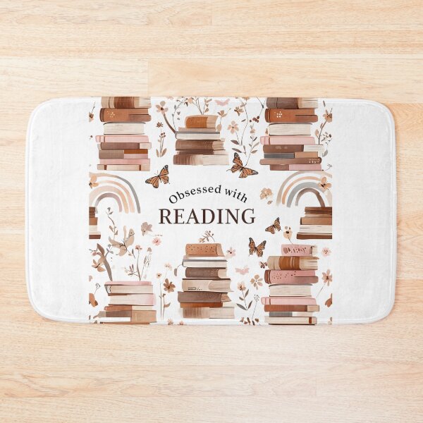 Item preview,  Obsessed with Reading Vintage Book Lover Art designed and sold by Monascreativeempire.