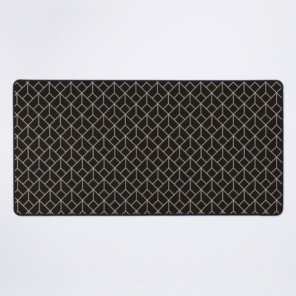 Item preview, Art Deco Pattern 12 - Spanish Gray on Black designed and sold by elektronen.