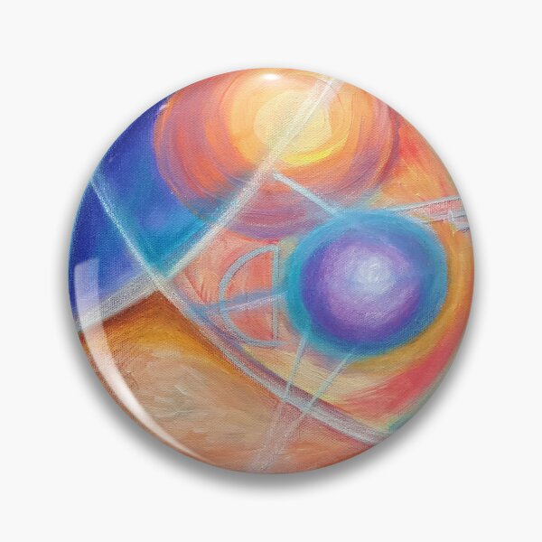 Item preview, faraway worlds. mundos distantes. acrylic and mixed media on canvas designed and sold by Tereza Pilar  Art.