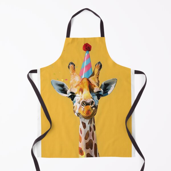 Item preview, Cheerful Giraffe Birthday Design - Fun Party Hat Celebration designed and sold by TringTringCards.