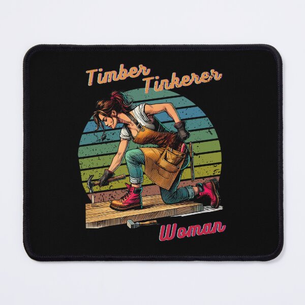 Item preview, Woodworking Woman designed and sold by Tiszert.