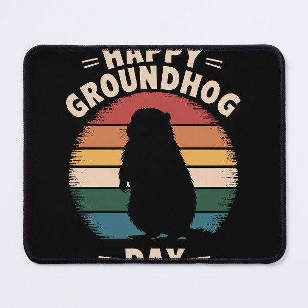 Item preview, Celebrate Groundhog Day with Retro Style designed and sold by InsanseCreation.