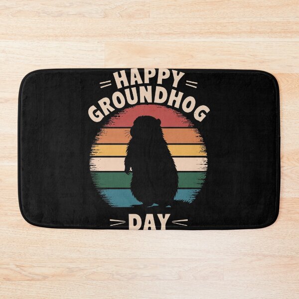 Item preview, Celebrate Groundhog Day with Retro Style designed and sold by InsanseCreation.