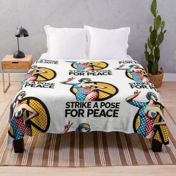 Item preview, Strike a pose for peace! designed and sold by TeeArt.