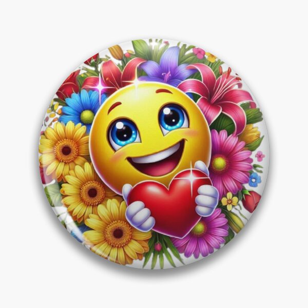 Item preview, "Yellow smiley with big sparkling eyes and a wide smile" designed and sold by CHRIST5000.