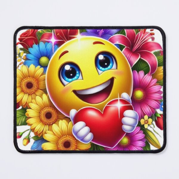 Item preview, "Yellow smiley with big sparkling eyes and a wide smile" designed and sold by CHRIST5000.