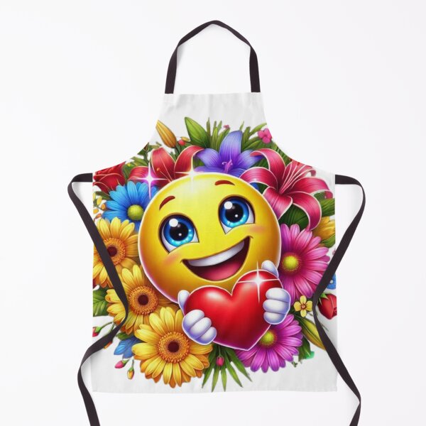 Item preview, "Yellow smiley with big sparkling eyes and a wide smile" designed and sold by CHRIST5000.