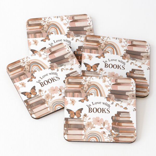Item preview, In Love with Books Aesthetic Vintage Book Art designed and sold by Monascreativeempire.